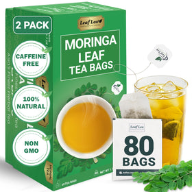 LeafLea Moringa tea bags in packaging preserving fresh flavor