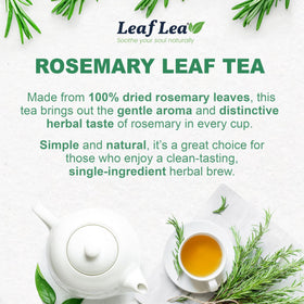 LeafLea rosemary leaves close-up showing pure, filler-free aroma