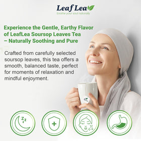 LeafLea tea bags individually wrapped ensures on-the-go freshness.