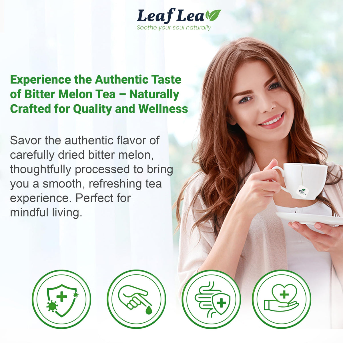 LeafLea tea pouring brew demonstrates easy preparation and comforting cup.