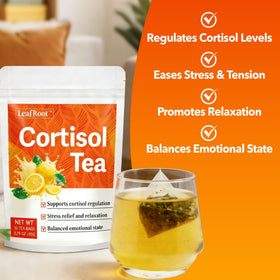 Leafroot loose leaf tea pack ready for calm moments