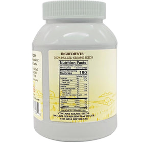 Lebanon tahini-dipping-sauce bottle: versatile drizzle for falafel, shawarma, and sauces.