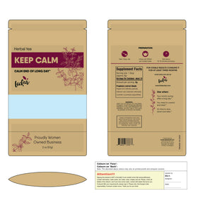 Peppermint and lavender notes complement earthy valerian in the blend.