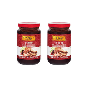 Lee Kum Kee Char Siu Sauce bottle ready to glaze meats with authentic Cantonese flavor.