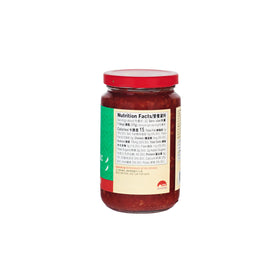 Lee Kum Kee Chili Garlic Sauce in a sizzling stir‑fry pan