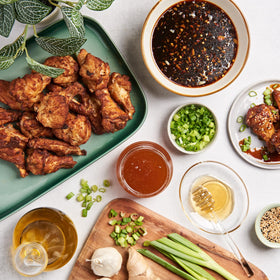 Lee Kum Kee Less Sodium Soy Sauce dip for dumplings demonstrates versatile dipping
