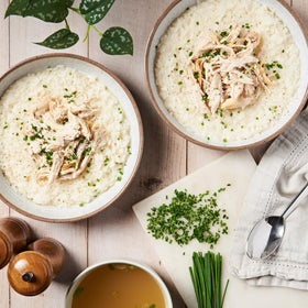 Lee Kum Kee Bouillon Powder Chicken congee cooking adds gentle flavor.