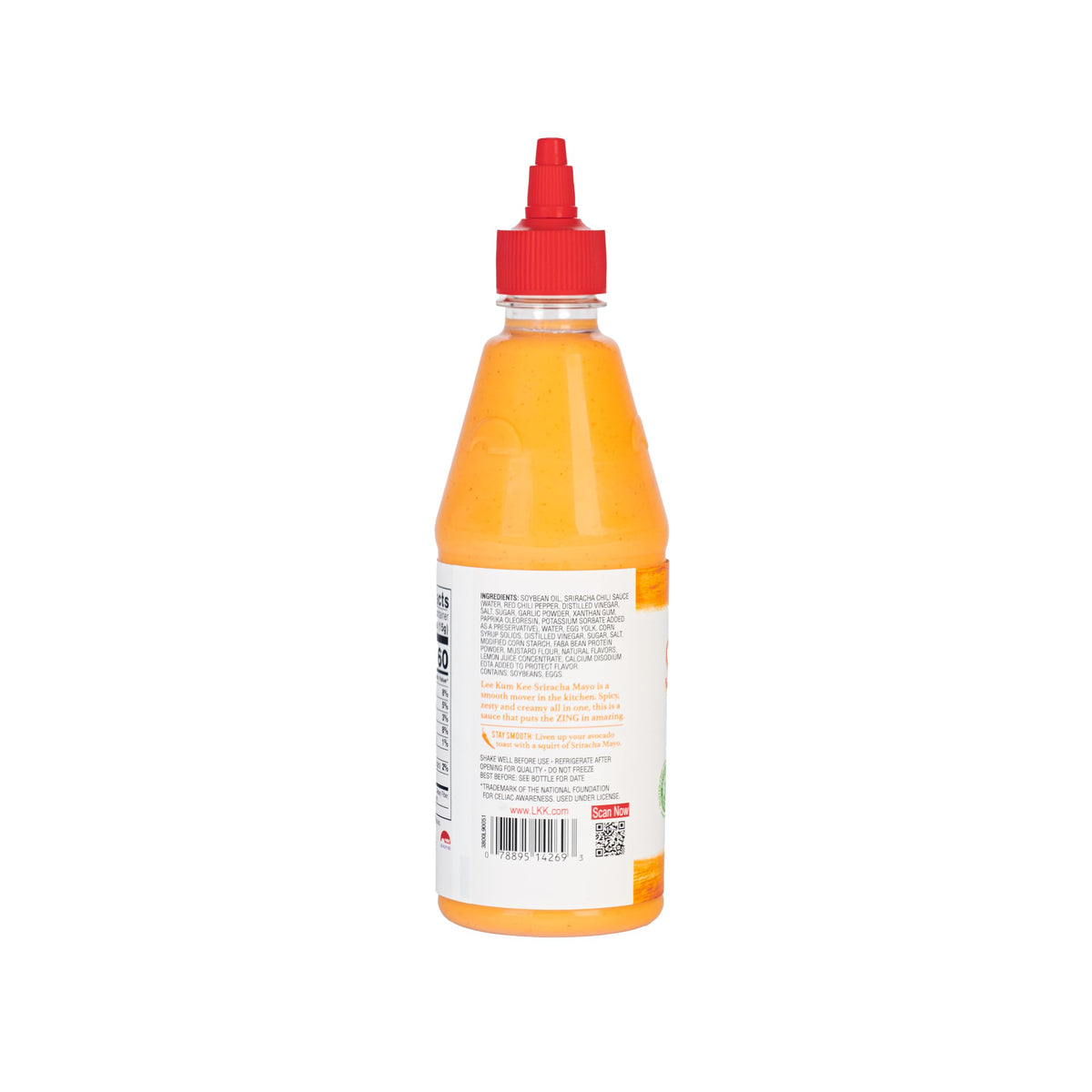 Lee Kum Kee Sriracha Mayo on a sandwich topping with zing