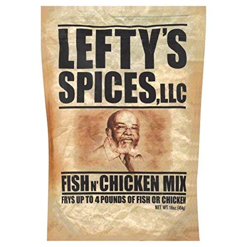 Lefty's Fish n' Chicken Mix pack-2 for quick, flavorful meals and even seasoning