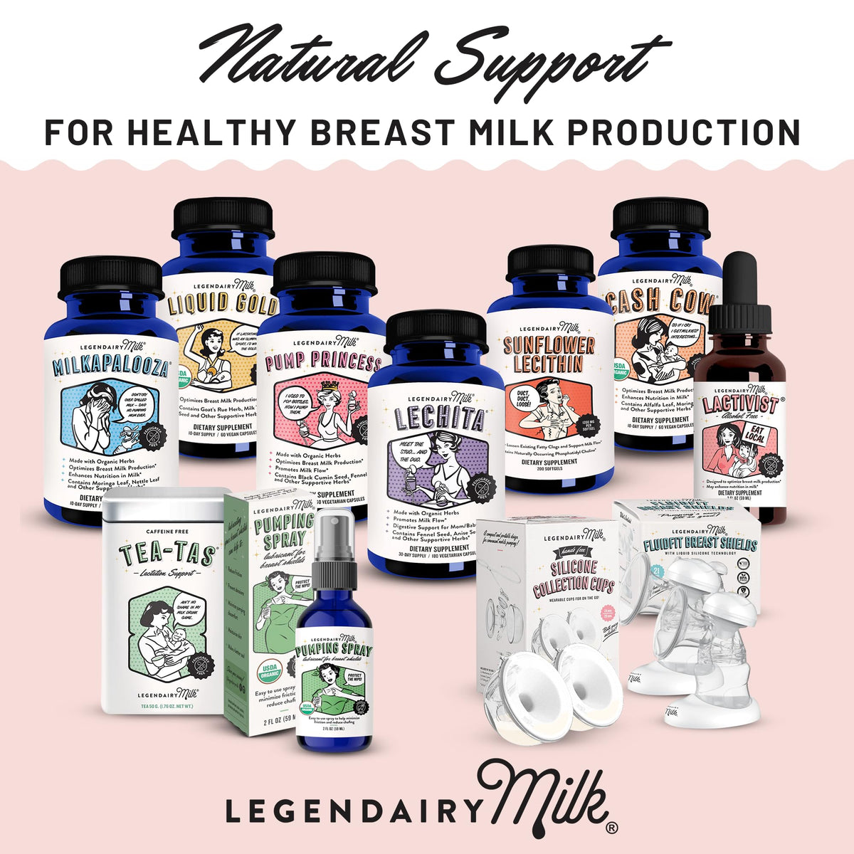 Legendairy Milk Lechita Non-GMO label displayed