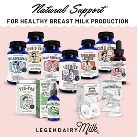 Legendairy Milk Lechita Non-GMO label displayed