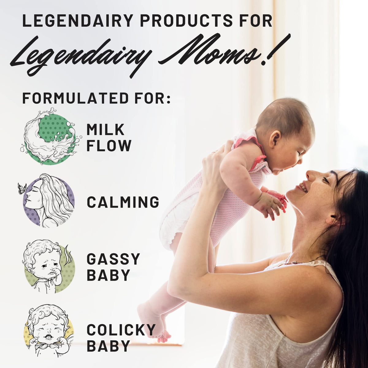Legendairy Milk Lechita organic herbs highlighting digestion-friendly blend