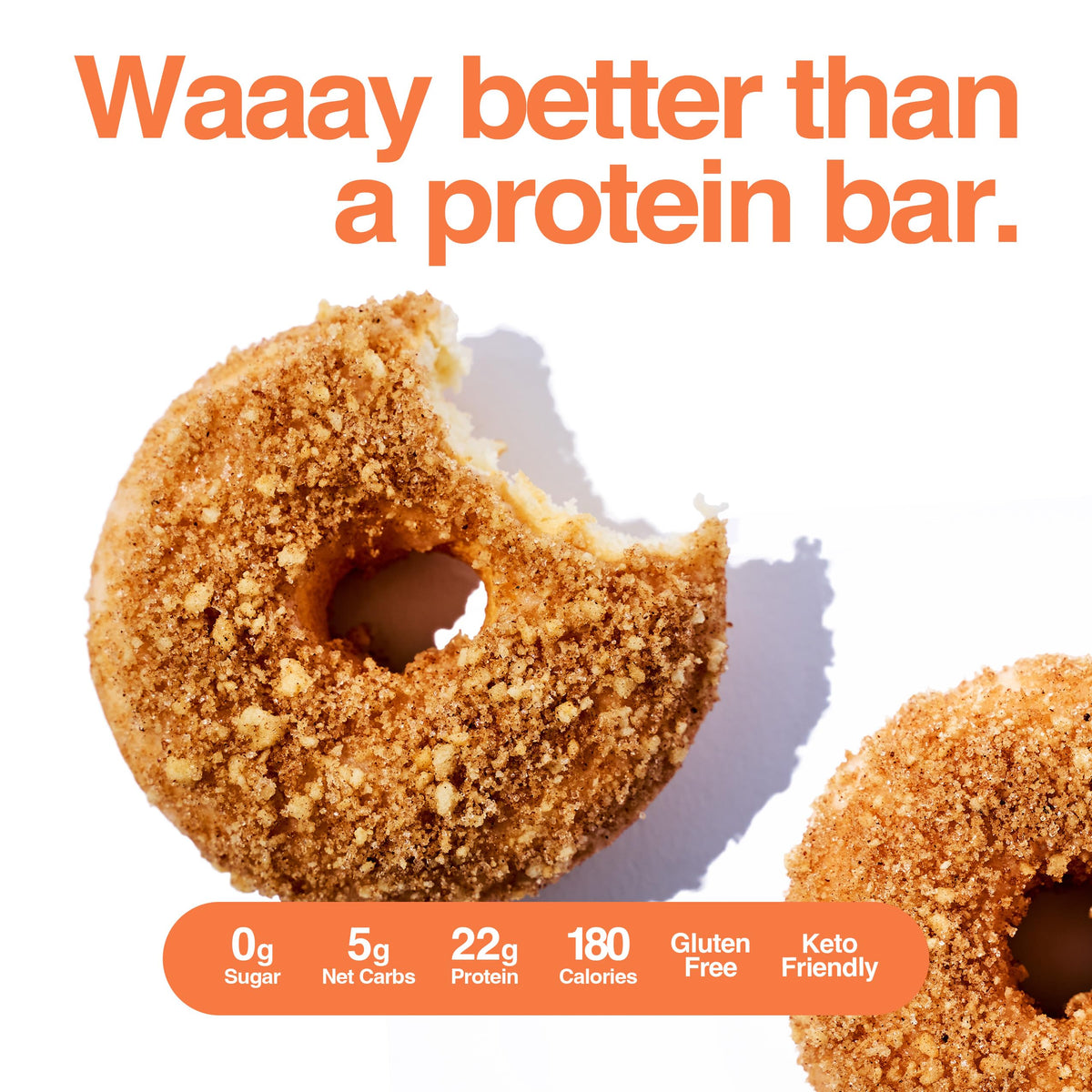 Legendary Foods Protein Donuts glaze warming microwave, bakery-style treat in seconds