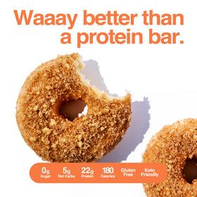 Legendary Foods Protein Donuts glaze warming microwave, bakery-style treat in seconds