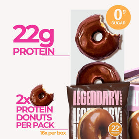 Legendary Foods Protein Donuts: gluten-free and GLP-1 friendly, ideal for balanced meals.