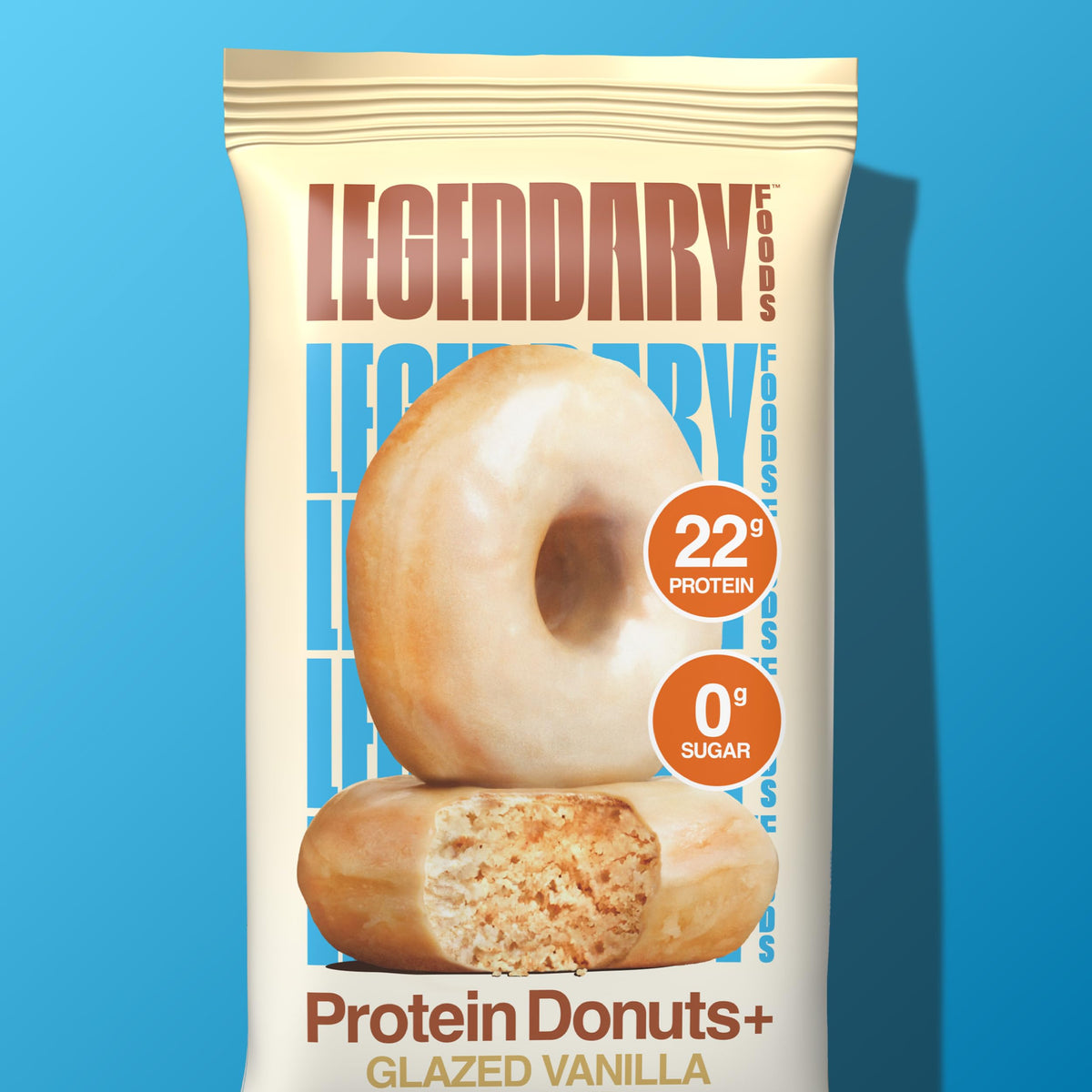 Legendary Foods Protein Donuts gluten-free vanilla: gluten-free indulgence for gluten-conscious snacking.