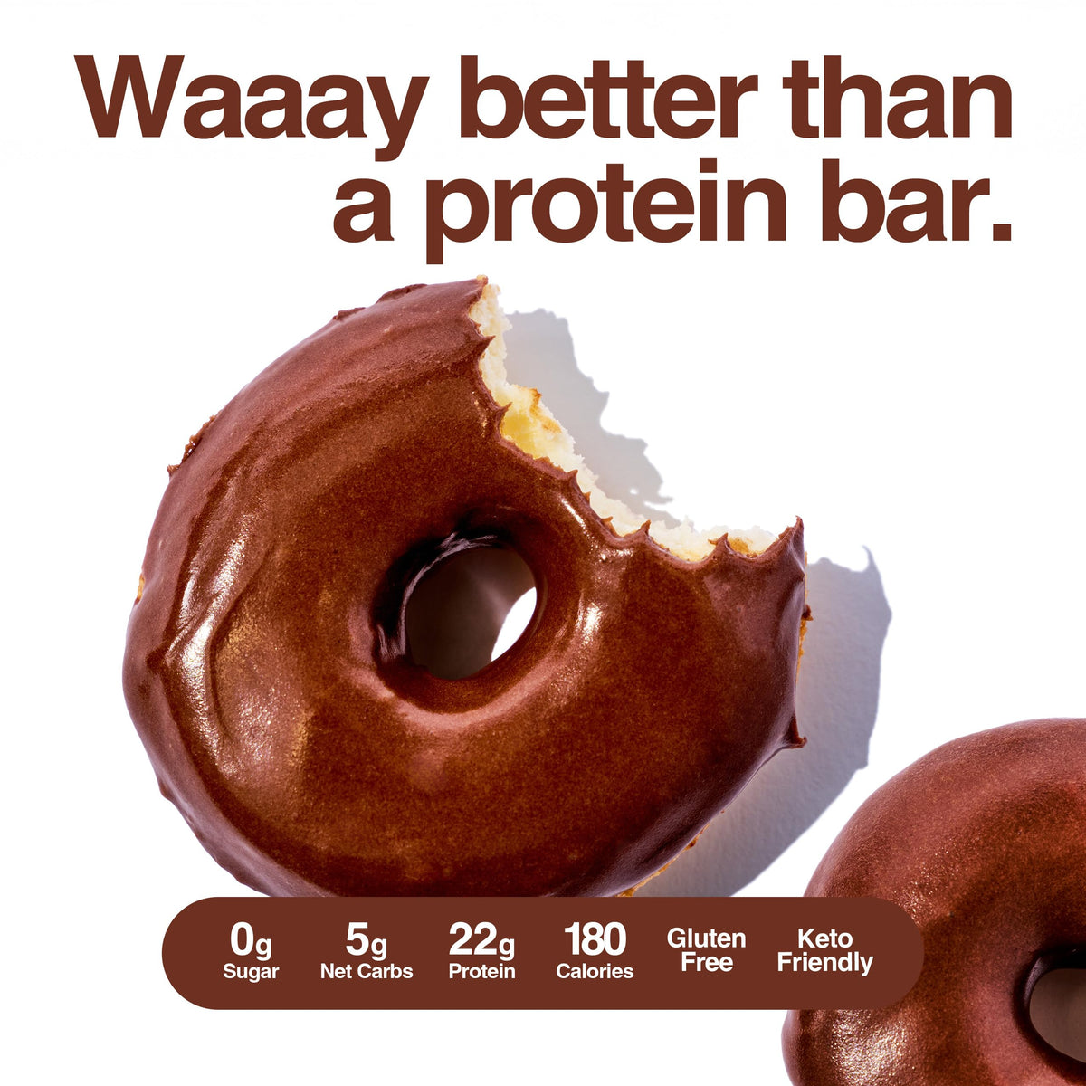 Legendary Foods Protein Donuts: microwave 10 seconds for bakery-style warmth and glossy glaze.