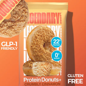 Legendary Foods Protein Donuts two-per-pack display, practical option for shared servings
