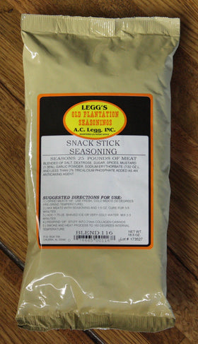 Legg's Old Plantation seasoning breakdown guide for small batches.