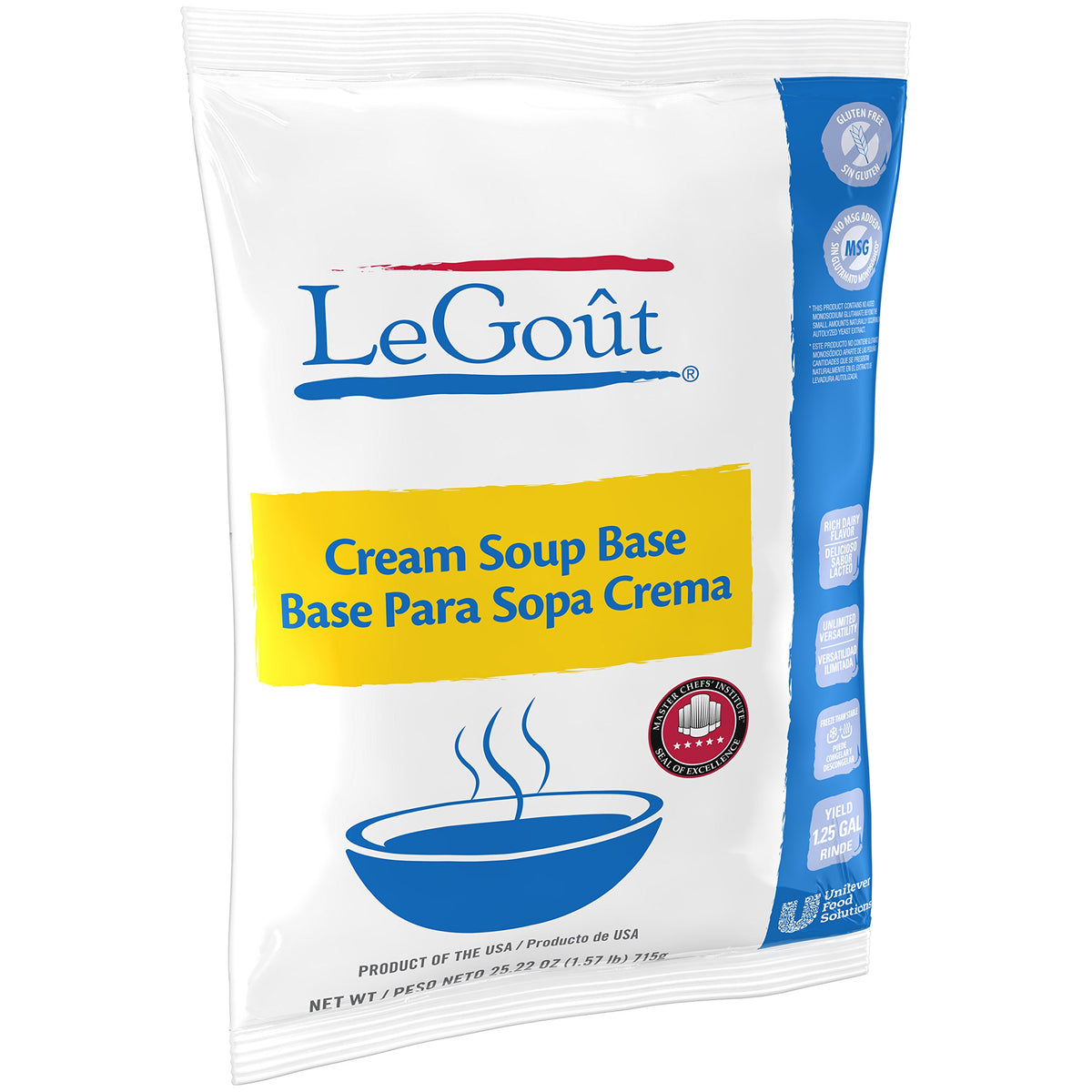 LeGout serving bowl shows creamy, ready-to-serve comfort for family meals.