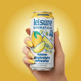 Leisure Hydration magnesium enriched beverage for daily mineral nourishment.