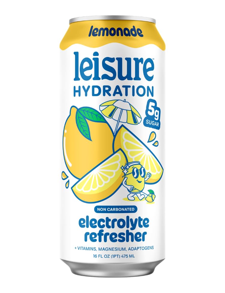 Leisure Hydration Non-GMO formula ideal for healthy hydration routines.