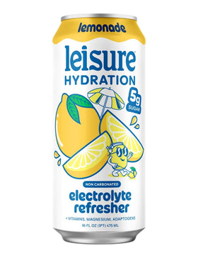 Leisure Hydration Non-GMO formula ideal for healthy hydration routines.