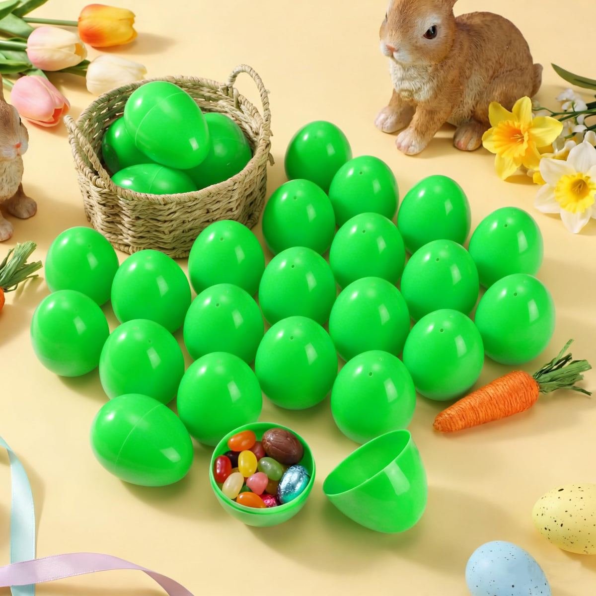 Leitee large 4-inch eggs are sturdy and easy to grip.