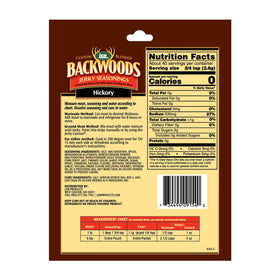 LEM Backwoods Hickory Cure Packet for safe home jerky curing.
