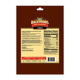 Close-up of Backwoods cure packet ensuring reliable seasoning in every batch