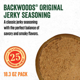 Marinating meat with LEM Backwoods Original Jerky Seasoning boosts aroma and flavor