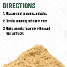 LEM Backwoods Teriyaki jerky cannon use, efficient seasoning deployment