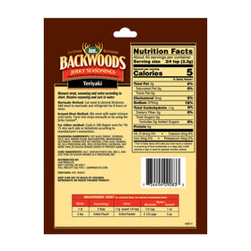 LEM Backwoods Teriyaki seasoning closeup, savory brown sugar aroma