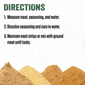 Cure packet image—pre-measured and easy to use for jerky.