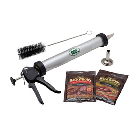 LEM Jerky Cannon barrel loading area for easy ground meat prepping