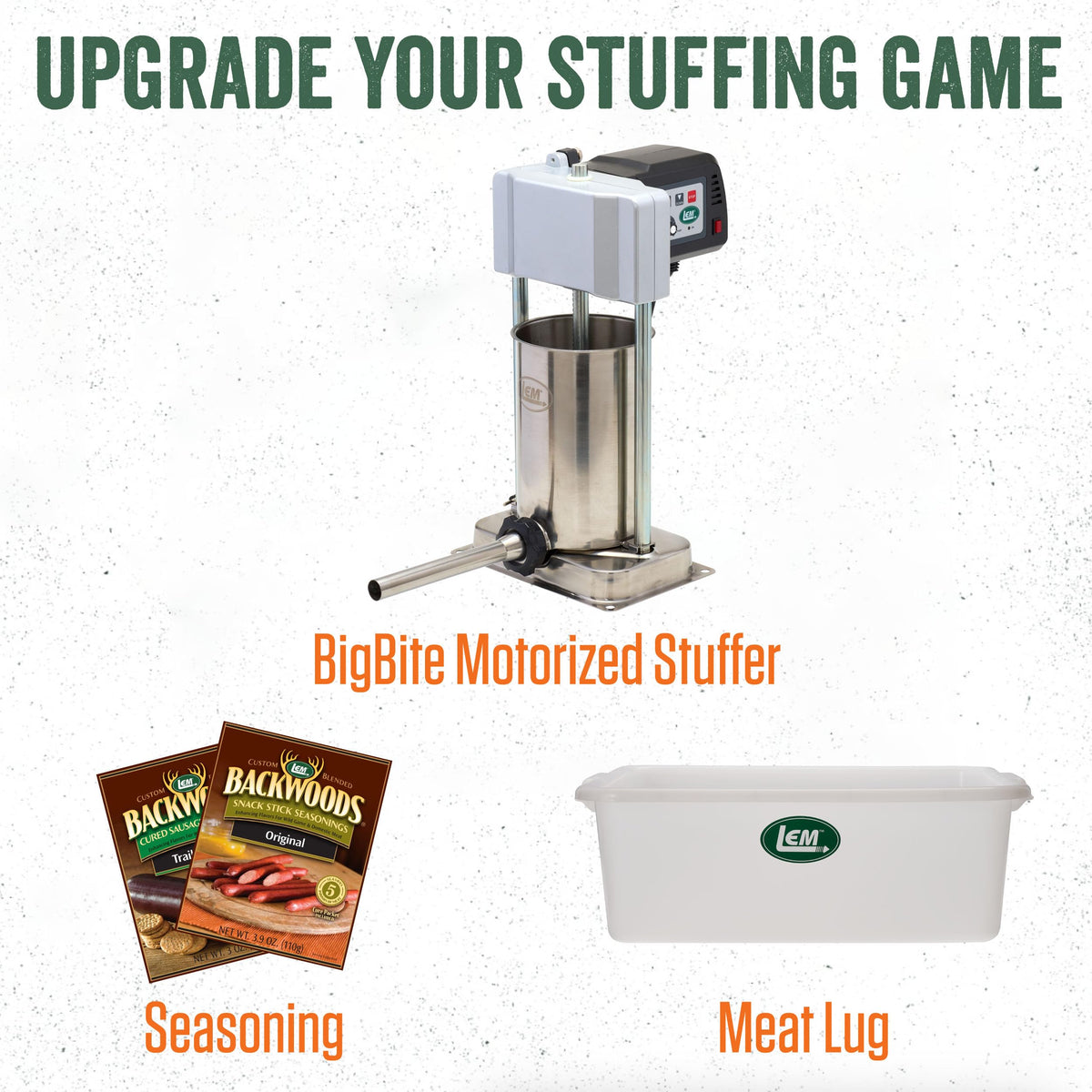 LEM ready-to-pack casings work with most stuffing equipment.