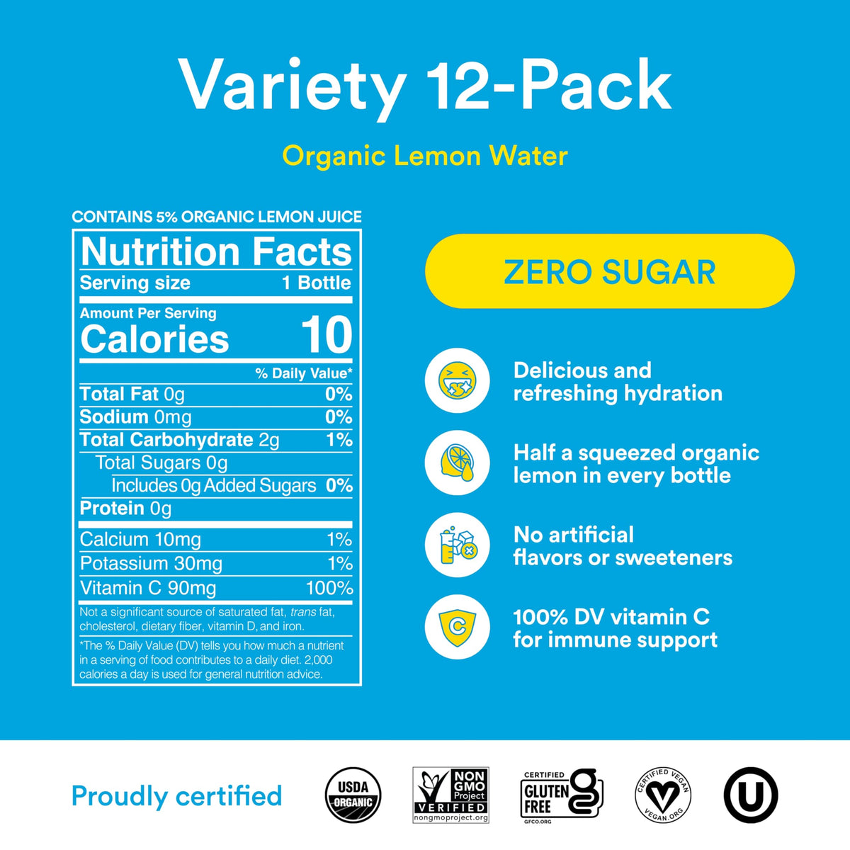 Lemon Perfect dragon fruit bottle as the surprise flavor option
