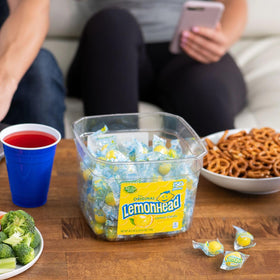 LEMONHEAD party favors display adds color and nostalgia to events