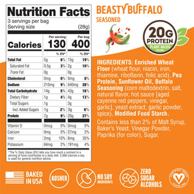 US-made, Non-GMO plant-based snack in a convenient multi-pack