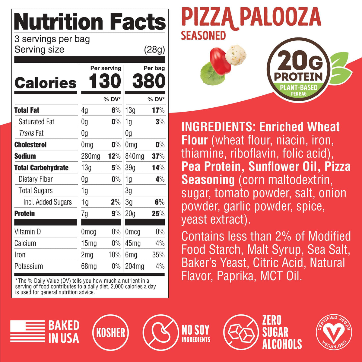 Lenny & Larry's FITZELS on-the-go protein snack during workouts.