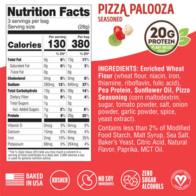 Lenny & Larry's FITZELS on-the-go protein snack during workouts.