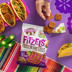 Lenny & Larry's Taco Tuesday flavor showcases zesty seasoning and satisfying crunch.