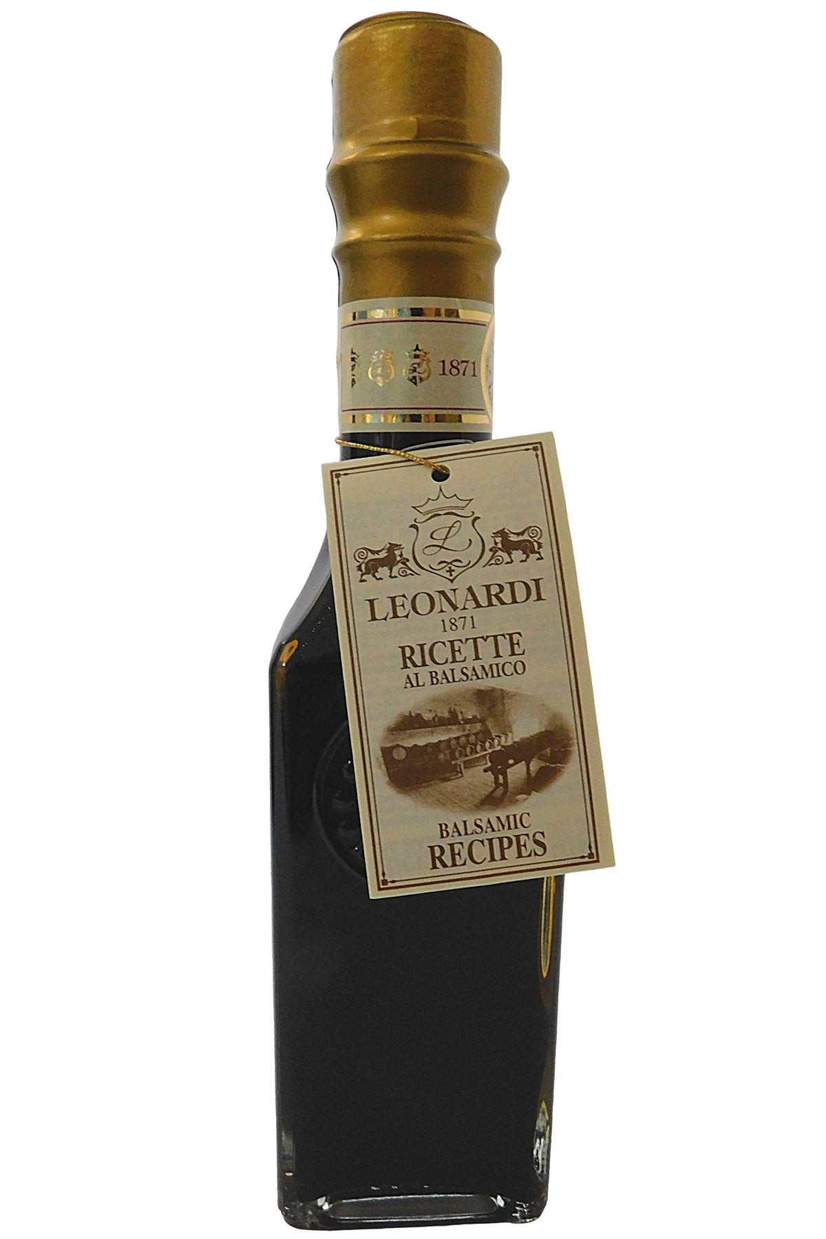Leonardi Gold Seal balsamic pour shows syrupy texture for glazes