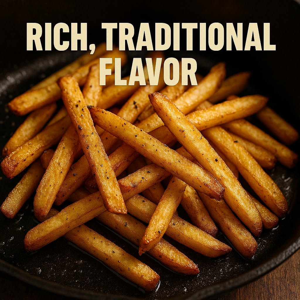 LeRoy's Rocky Mountain beef tallow cast-iron seasoning on a warm skillet.