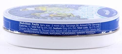 Les Anis de Flavigny six-flavor mint tin ready for gifting.