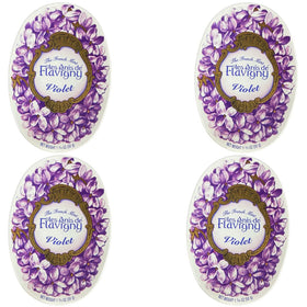 Les Anis de Flavigny violet candy in a vintage tin for gifting and display.