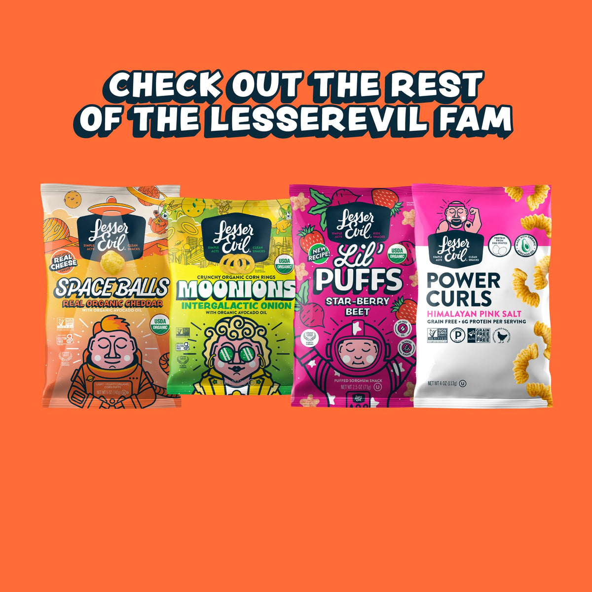 Lesserevil Himalayan Pink Salt bag adds a simple, savory touch to snacks.