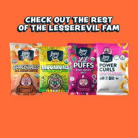 Lesserevil Himalayan Pink Salt bag adds a simple, savory touch to snacks.