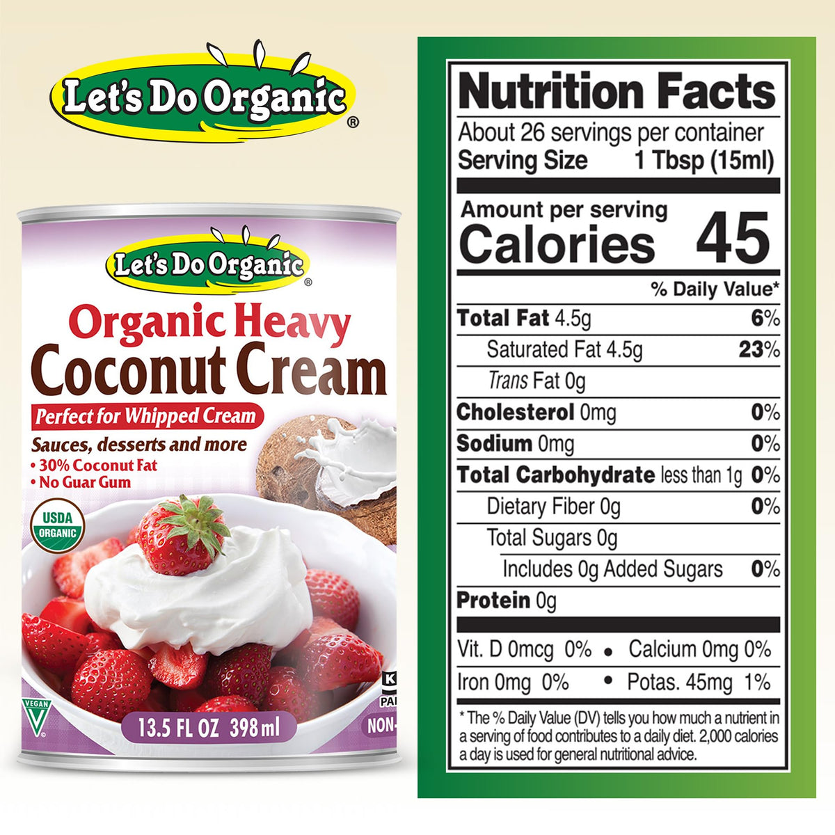 Let’s Do Organic Heavy Coconut Cream enriched sauce or curry for a silky texture.