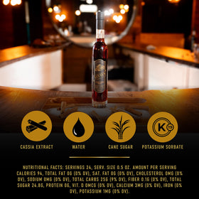 Glass of Levels of Grandeur old fashioned cocktail showcases ready-to-enjoy flavor.